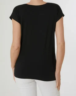 T-Shirt mit schimmerende details Janina, Rundhalsausschnitt-KiK Onlineshop Fashion