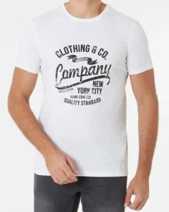 T-Shirt mit Schriftzug X-Mail, Rundhalsausschnitt-KiK Onlineshop Hot