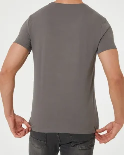 T-Shirt mit Schriftzug X-Mail, Rundhalsausschnitt-KiK Onlineshop Store