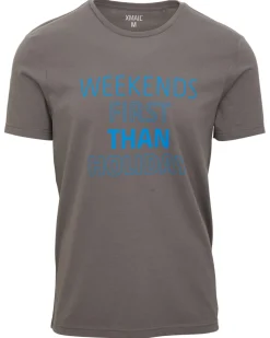 T-Shirt mit Schriftzug X-Mail, Rundhalsausschnitt-KiK Onlineshop Store