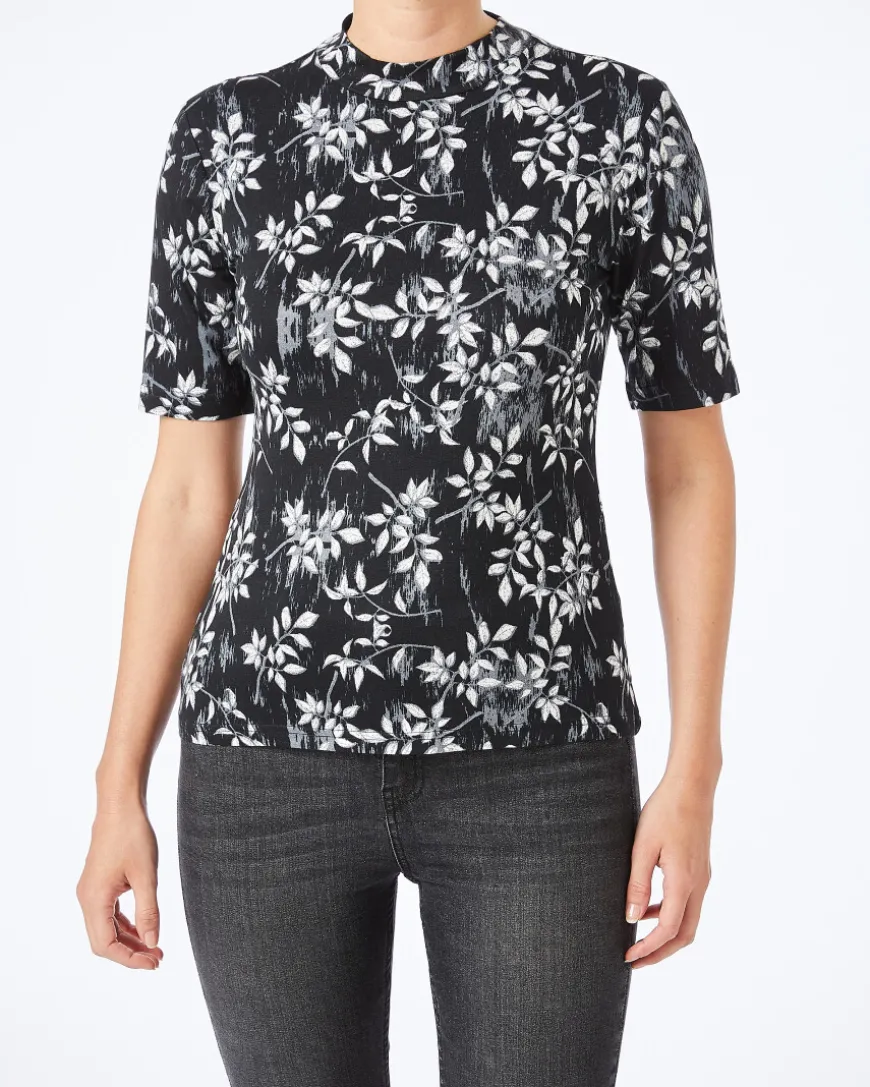 T-Shirt mit Stehkragen Janina, Stretch-KiK Onlineshop Best Sale
