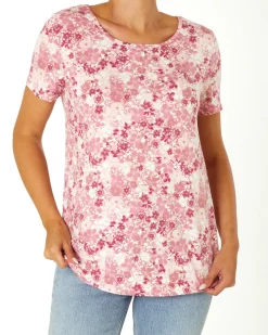 T-Shirt mit Stretch Janina, verschiedene Designs-KiK Onlineshop Store