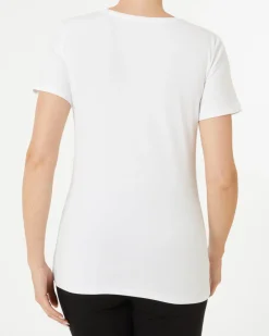 T-Shirt mit Stretch Janina, V-Ausschnitt-KiK Onlineshop Best