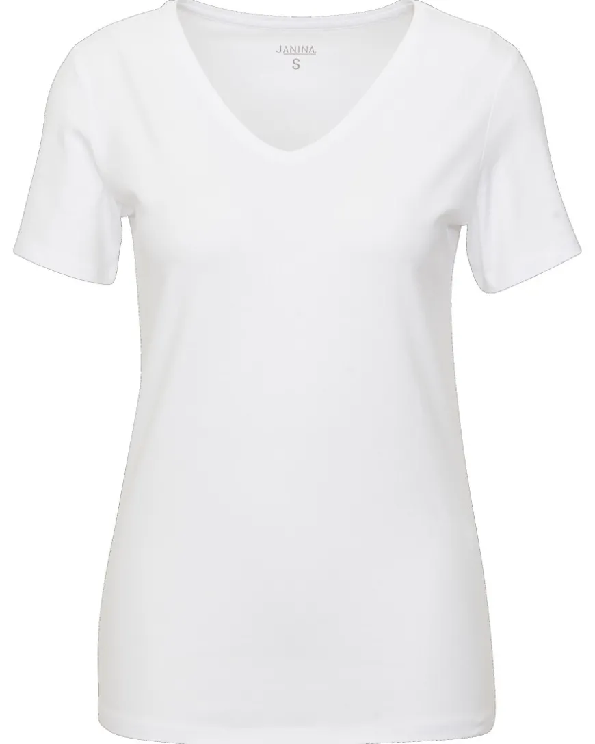 T-Shirt mit Stretch Janina, V-Ausschnitt-KiK Onlineshop Best