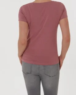 T-Shirt mit V-Ausschnitt Janina, Stretchanteil-KiK Onlineshop Shop