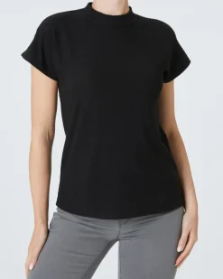 T-Shirt mit Zickzackmuster Janina, Stehkragen-KiK Onlineshop Flash Sale