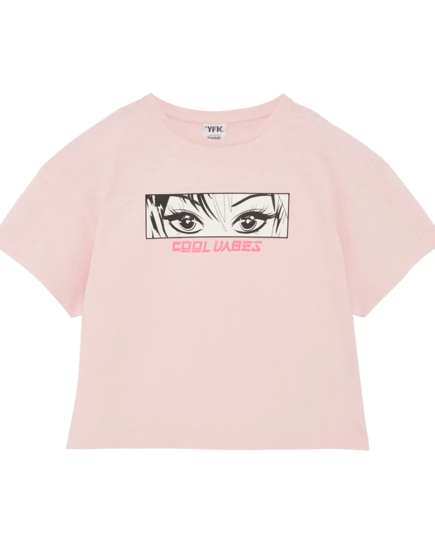 T-Shirt Oversize Y.F.K., Rundhalsausschnitt-KiK Onlineshop Store