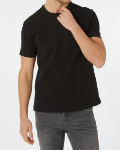 T-Shirt Waffeloptik X-Mail, Rundhalsausschnitt-KiK Onlineshop Sale