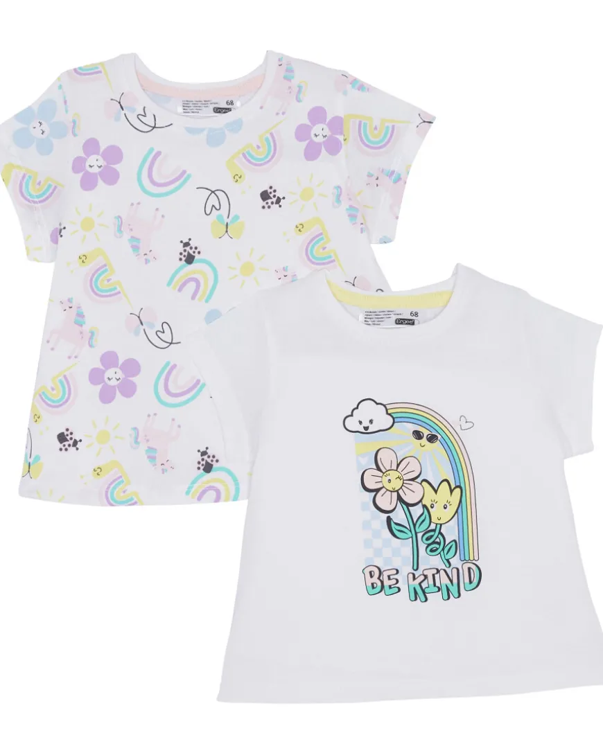 T-Shirts mit fröhlichen Motiven 2er-Pack, Ergee-KiK Onlineshop Sale