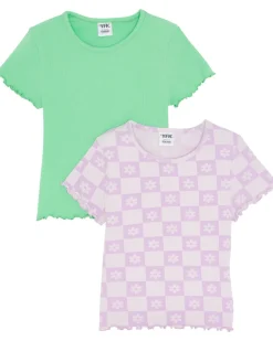 T-Shirts Rippstruktur 2er-Pack, Y.F.K.-KiK Onlineshop Online