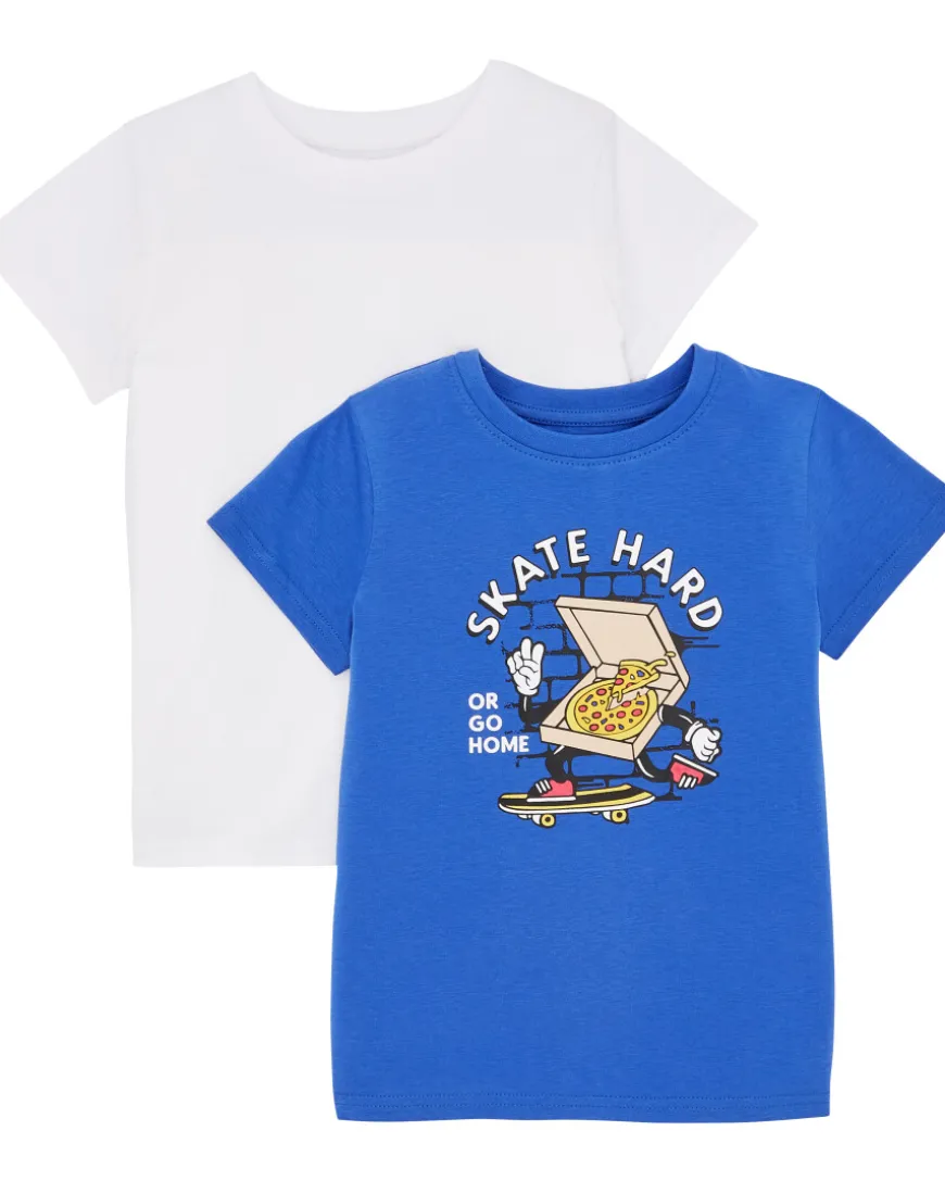 T-Shirts Rundhalsausschnitt 2er-Pack, Kiki & Koko-KiK Onlineshop Clearance