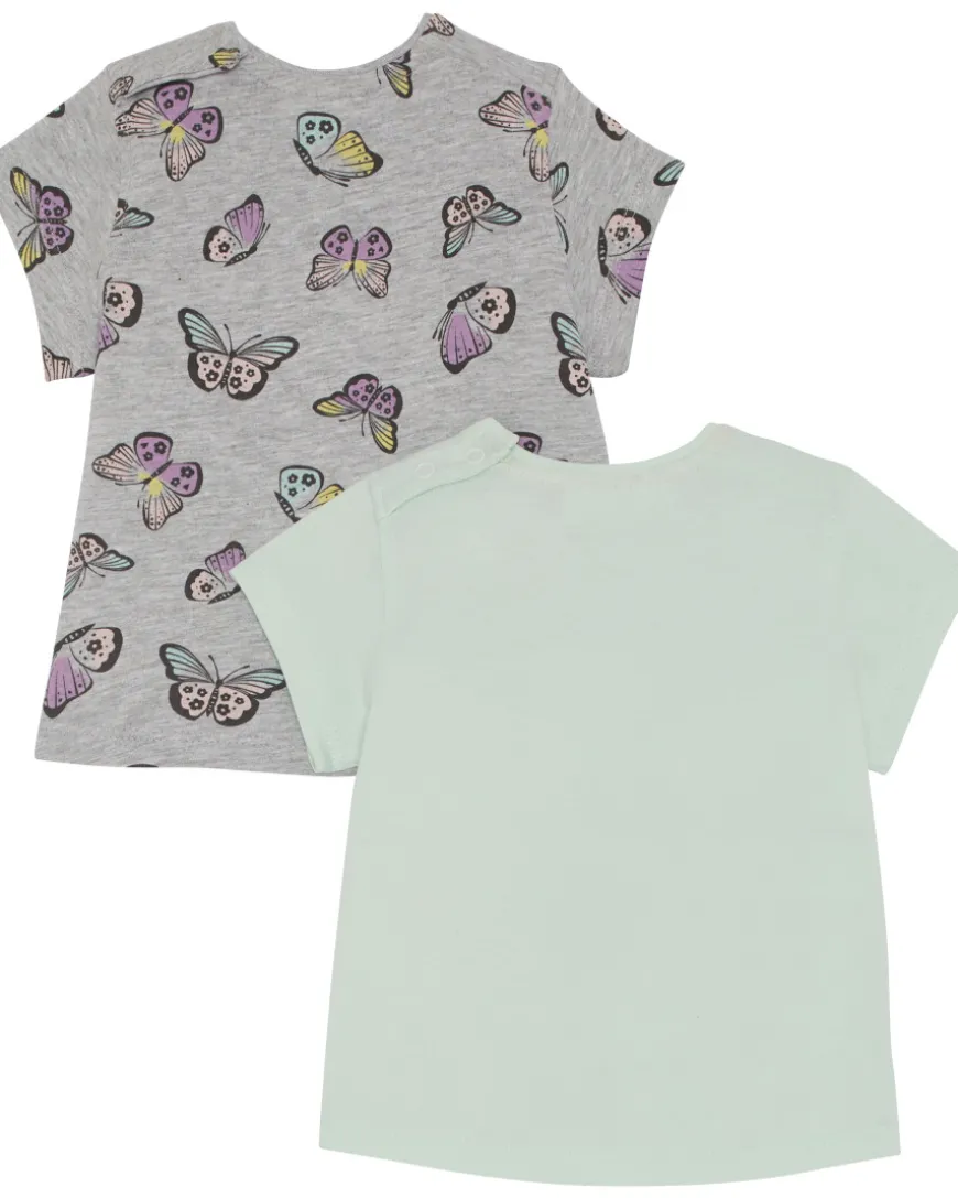 T-Shirts Schmetterlinge 2er-Pack, Ergee-KiK Onlineshop Cheap