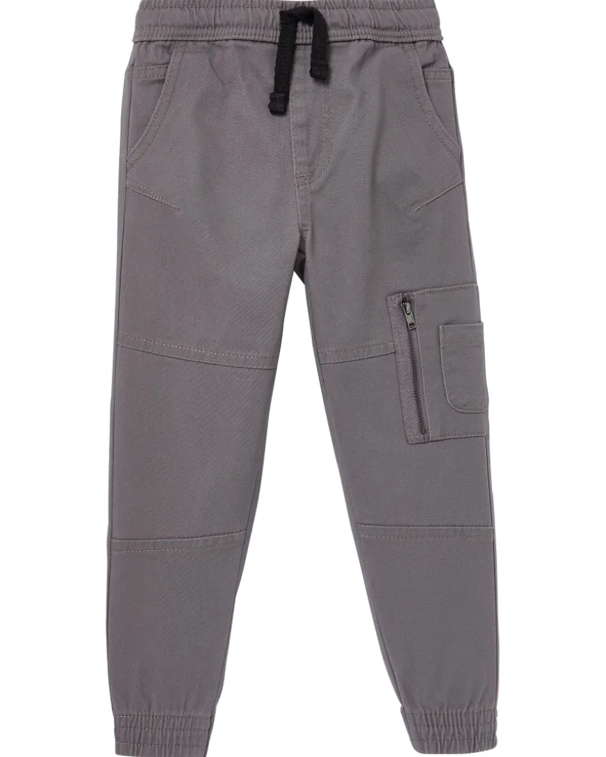 Twillhose mit Cargotasche Loose-fit-KiK Onlineshop New