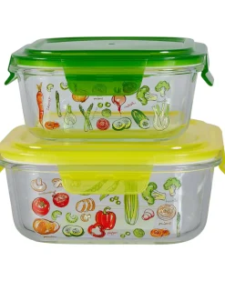 Vorratsdosen aus Glas 2-tlg. Set-KiK Onlineshop Hot