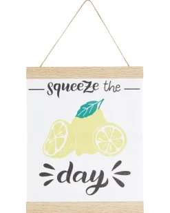 Wanddeko mit Schriftzug ca. 20 x 25 cm-KiK Onlineshop Outlet
