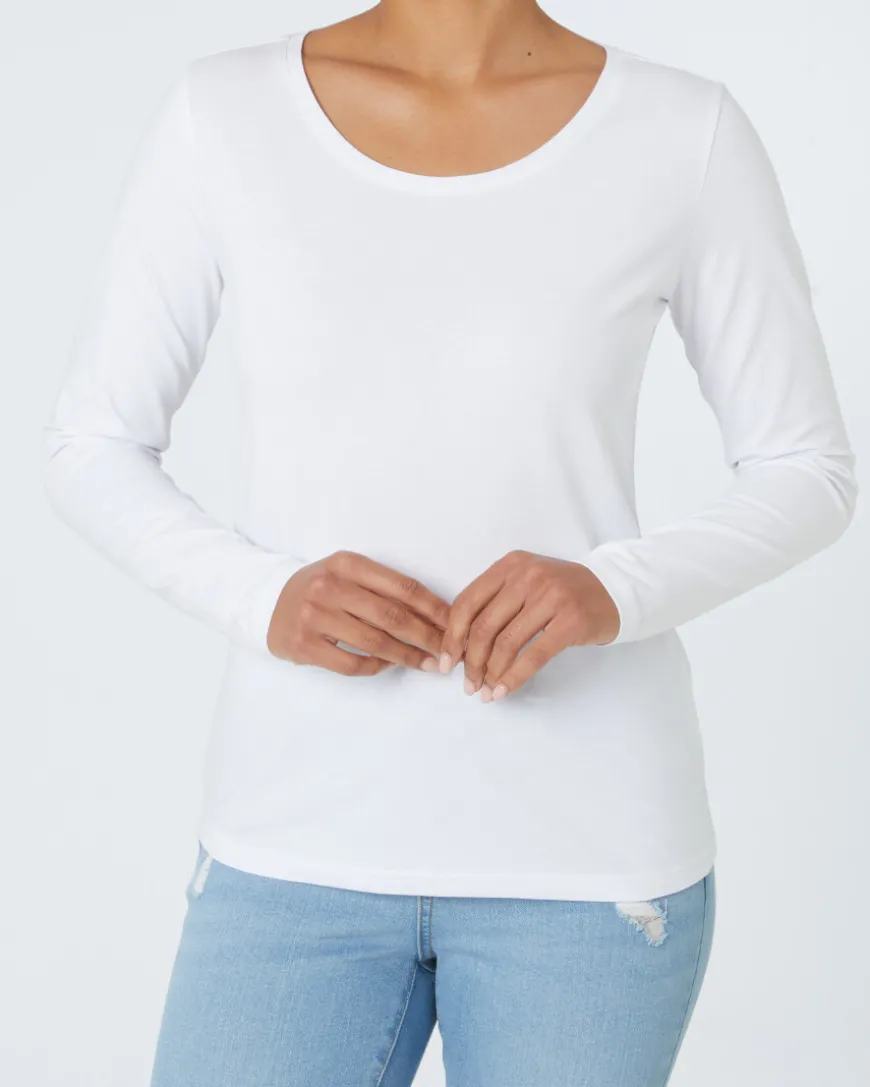 es Langarmshirt Janina, Stretch-KiK Onlineshop Store