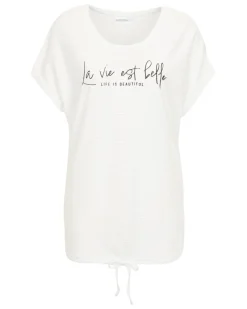es T-Shirt Janina, Tunnelzug am Saum-KiK Onlineshop Outlet