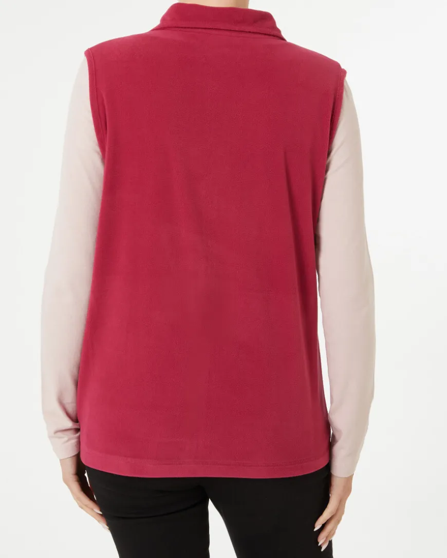 e Fleeceweste Janina, Seitentaschen-KiK Onlineshop Cheap