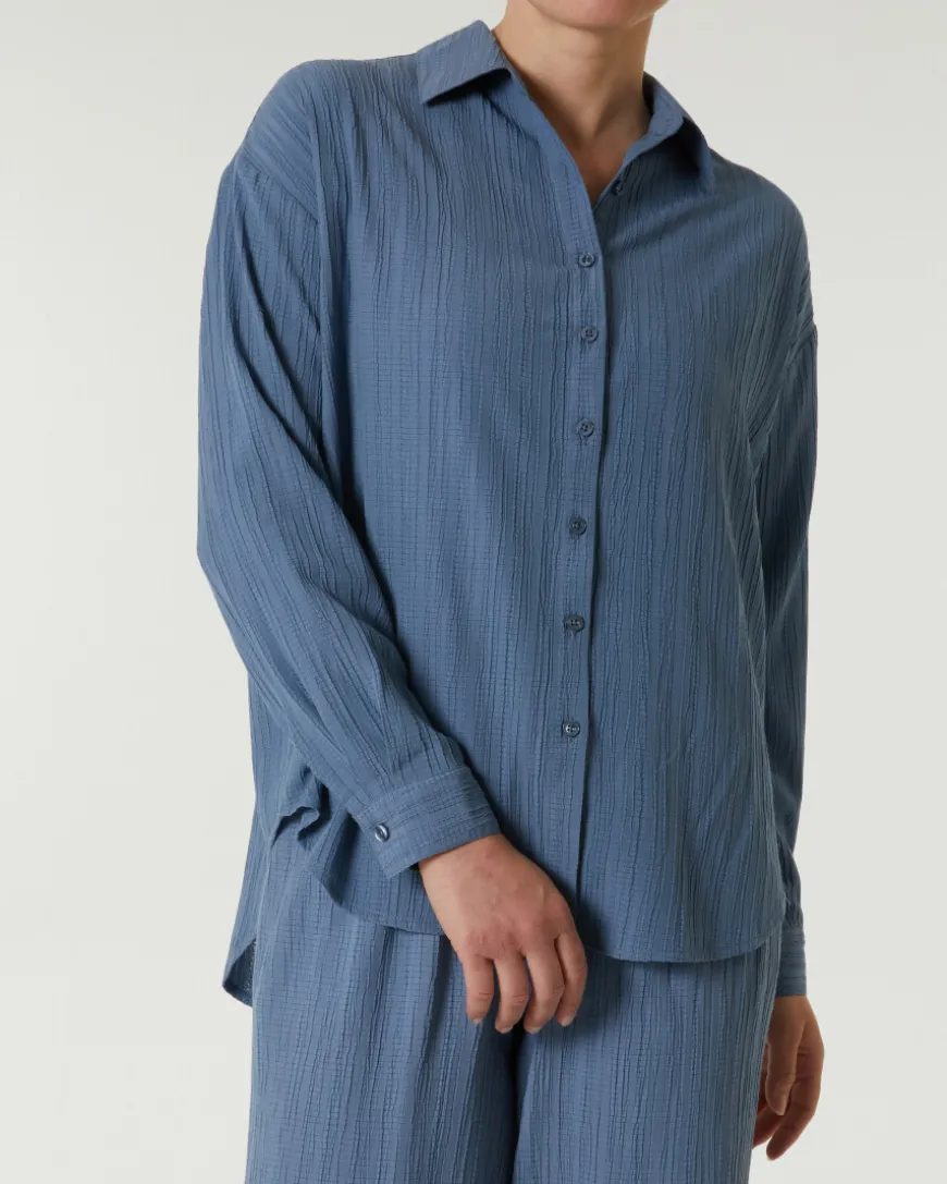 Weit geschnittene Bluse Janina, Vokuhila-Saum-KiK Onlineshop Sale