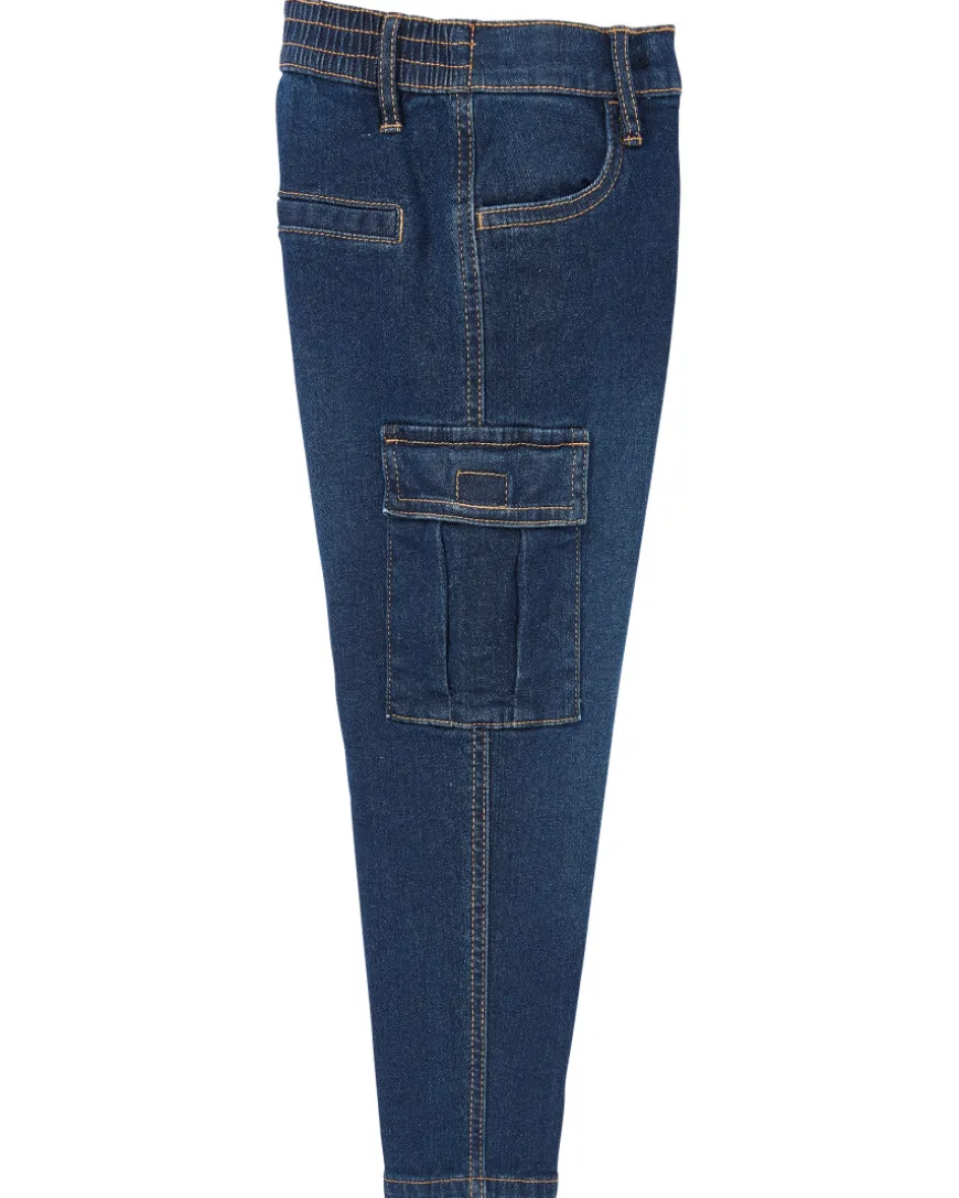 Weitenverstellbare Cargo-Jeans Loose-fit-KiK Onlineshop Hot