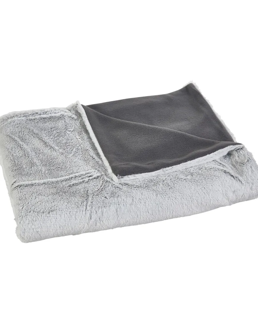 Wohndecke mit Kunstfell Home & Deco, ca. 140 x 180 cm-KiK Onlineshop Sale