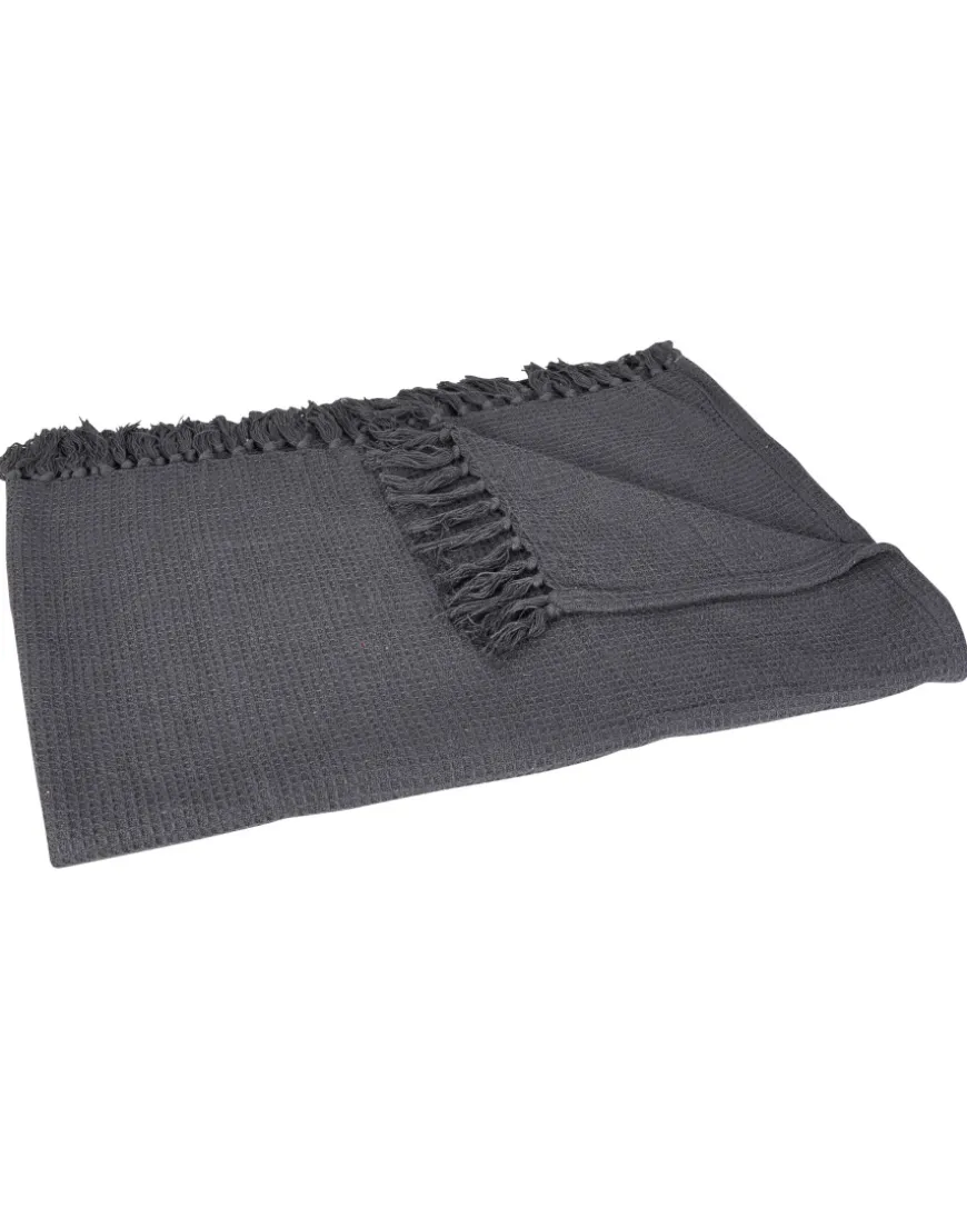 Wohndecke Waffeloptik Home & Deco, ca. 140 x 190 cm-KiK Onlineshop Sale