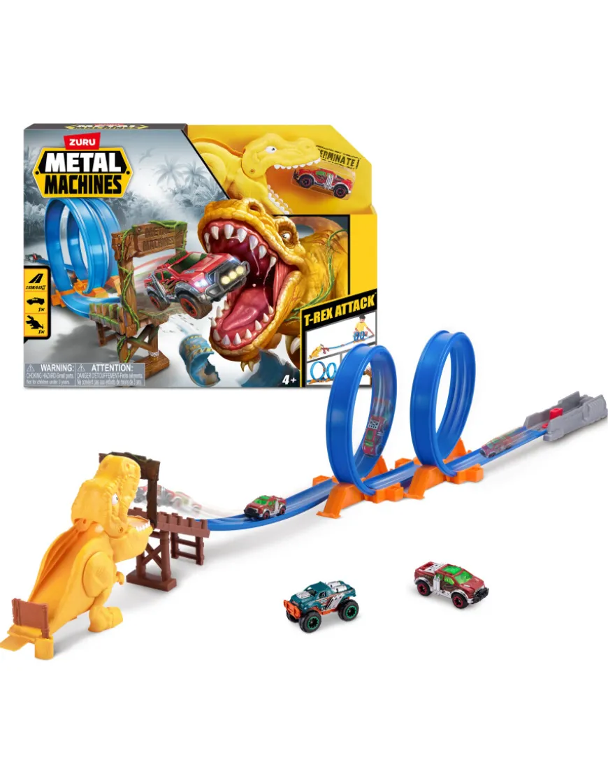 Zuru Metal Machines T-Rex Attack Loopingbahn mit Auto-KiK Onlineshop Sale