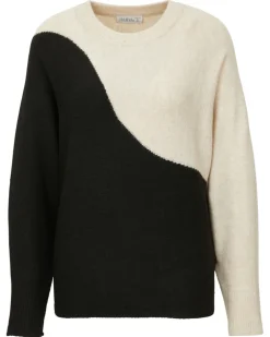 Zweifarbiger Pullover Janina, Rundhalsausschnitt-KiK Onlineshop Cheap