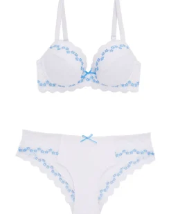 Zweifarbiger Push-up-BH + Brazilian-Slip Janina, 2-tlg. Set-KiK Onlineshop Cheap