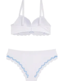 Zweifarbiger Push-up-BH + Brazilian-Slip Janina, 2-tlg. Set-KiK Onlineshop Cheap