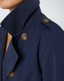 Zweireihiger Trenchcoat Janina, Knopfleiste-KiK Onlineshop Sale